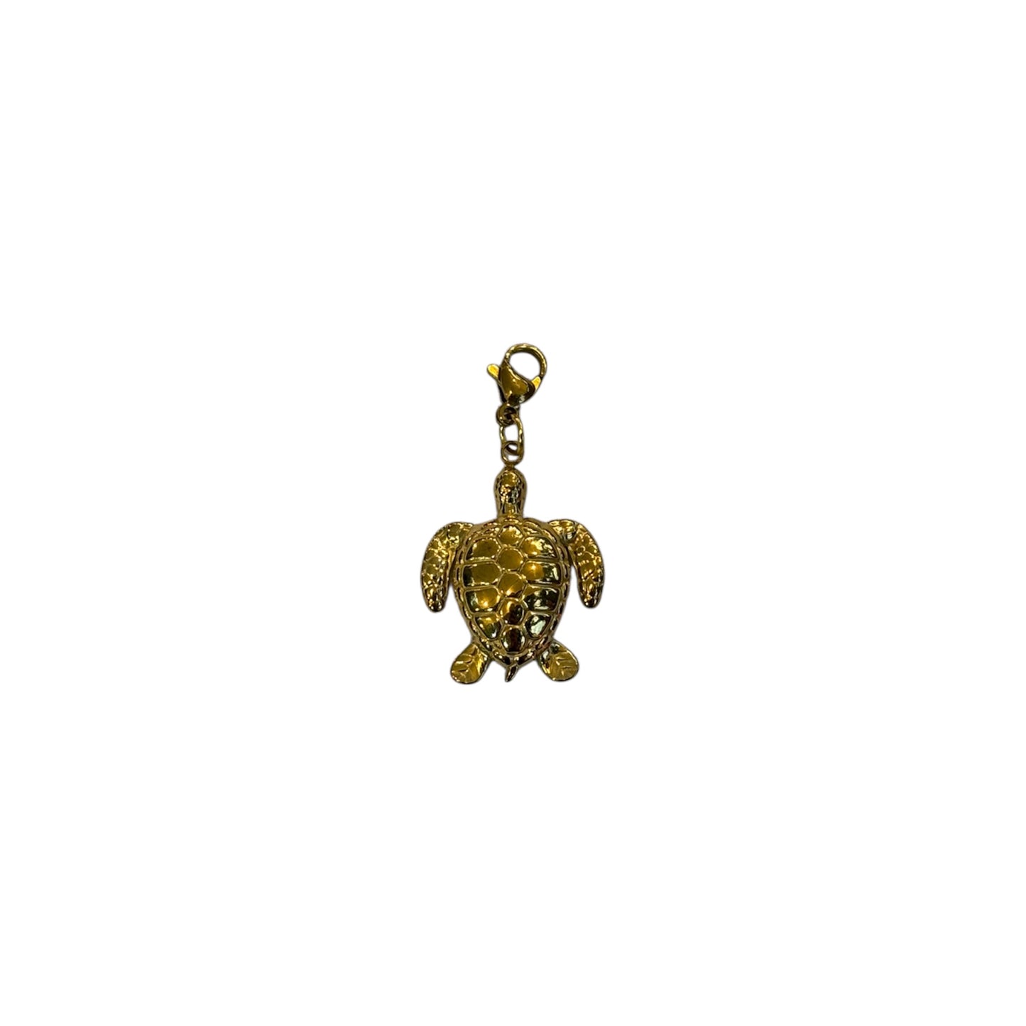 Charms tortue de mer doré taille moyenne