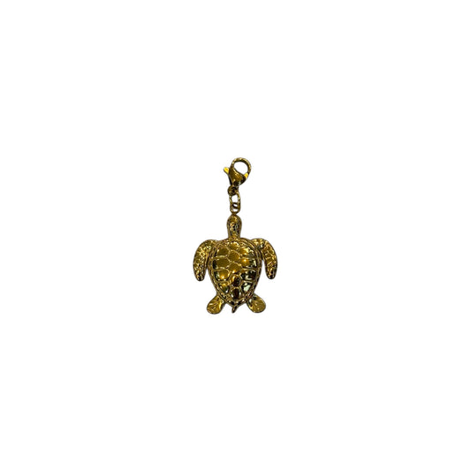 Charms tortue de mer doré taille moyenne