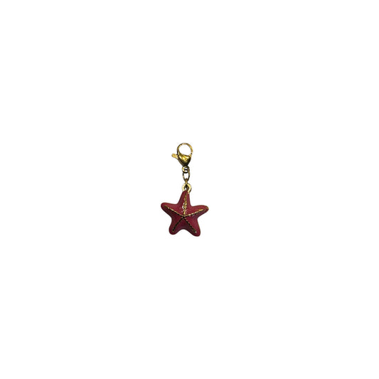 Charms petite étoile de mer coloré et doré
